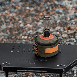 Portable Camping Gas Candle Lamp Light Outdoor Butane Gas Light Tent Lantern for Emergency Fishing Picnic Night Light Gas Lamp