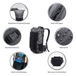 Naturehike Camping Backpack 60+5L Large Capacity Waterproof Climbing Bag Ultralight Travel Man Backpack Outdoor Hiking Backpack
