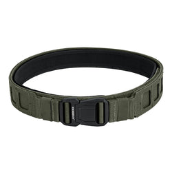 IDOGEAR 2 inch Tactical Belt LSR MOLLE Quick Release Metal Buckle Lightweight Man Outdoors Training Waistband 3433