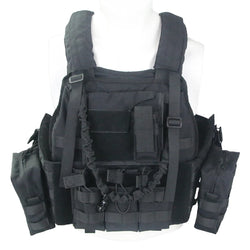 LQARMY 1000D Tactical Vest Sniper Chest Rig Airsoft Vest Armor Vest Gear Carrier Load Bearing Vest Hunting Clothes