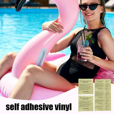 Pool Liner Repair Kit Underwater Repair Kit Sturdy Waterproof Air Mattress Patch Kit Self Adhesive Pvc Inflatable Repair Patch
