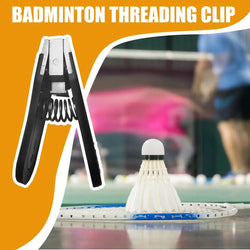 Badminton Stringing Clamp Tennis Ball Machine Stringing Clamp Portable Alloy Tennis Ball Manual Stringing Tools For Repairing