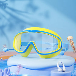 1-5PCS Swim Goggles Anti Fog Swimming Goggles Waterproof HD Swim Glasses Large Frame UV Protection Swim Goggles for Boys Girls