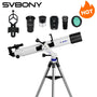 Svbony SV520 90mm Refractor Astronomy Telescope set for Adults and Beginners Professional Observing the Moon photography