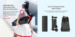 HX Foldable Electric scooter 7.5A 350W 25KM/H electric scooters 36V EScooters 5.5 Inch E Scooter For Adults