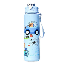 700ml Capybara Cute Water Cup with Straw & Handle Sports Water Bottle Portable Drinking Bottle for Boys Girls Daily Use