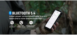 Shooting Earplugs ANC NRR27dB - Tactical Bluetooth Earbuds with Active Noise Cancelling for Hunting Military Ear Protection
