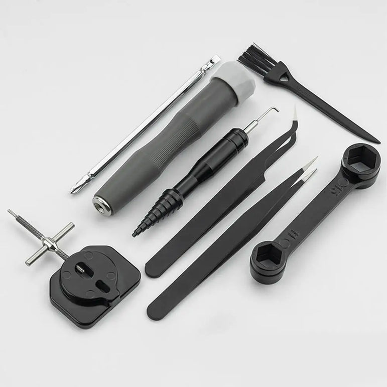 Fishing Reel Repairing Tool Stainless Steel Cleaning Maintenance Tool Fishing Reel Cleaning Kit Compact Fishing Repair Kit