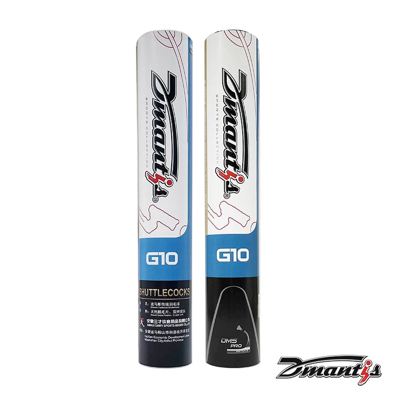 High Quality G10 Speed 77 Durable Stable Badminton Shuttlecock Goose Feather Grade B Badminton Shuttlecock
