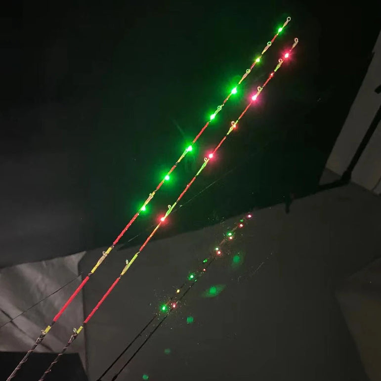 0.5mm Half Full Titanium Alloy Raft Tip Repair Refit Replacement LED Fishing Rod Tip Fishing Tackle Pole Accessories