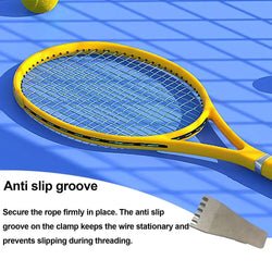 Tennis Racket Tool Portable Compact Badminton Stringing Clamp Durable Tennis Accessories Stringing Machines & Tools