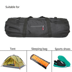 Large Capability Folding Tent Storage Carry Bag Waterproof Luggage Pouch Pack For Hiking Camping Picnic Organizer Walking Holder