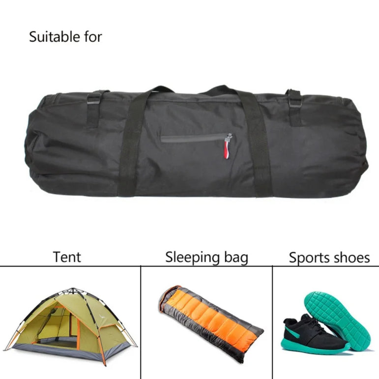Large Capability Folding Tent Storage Carry Bag Waterproof Luggage Pouch Pack For Hiking Camping Picnic Organizer Walking Holder