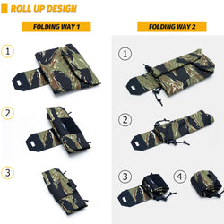 IDOGEAR Tactical Foldable Recycling Bag Dump Pouch MOLLE Drop Pouch durable Mini  35116