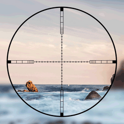 DIANA 6-24X44 Tactical Optic Cross Sight Green Red Illuminated Riflescope Hunting Rifle Scope Sniper Airsoft Air Guns