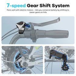 26" Electric E Bike with 7-Speed,1000 Peak Electric Bike for Adults,up 80 Miles Removable Battery Ebike, Adult Electric Bicycles
