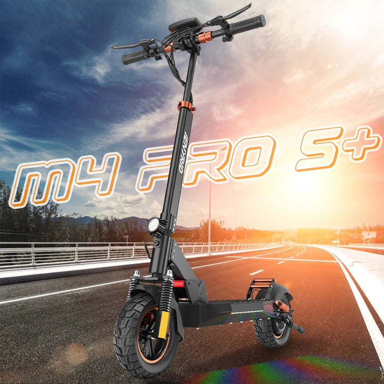 Electric Scooter IENYRID M4 Pro S+ 800W Motor 48V 12.5AH Battery 10"Tire Escooter 45km/h Max Speed Disc Brake LCD Display