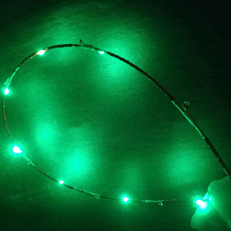 0.5mm Half Full Titanium Alloy Raft Tip Repair Refit Replacement LED Fishing Rod Tip Fishing Tackle Pole Accessories