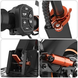 Electric Scooter IENYRID M4 Pro S+ 800W Motor 48V 12.5AH Battery 10"Tire Escooter 45km/h Max Speed Disc Brake LCD Display