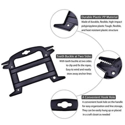 Paracord Winder Parachute Cord Rope Line Winders Spool Tidy Organizer Holder Bushcraft Paracord Ladder Keeper Storage Tool