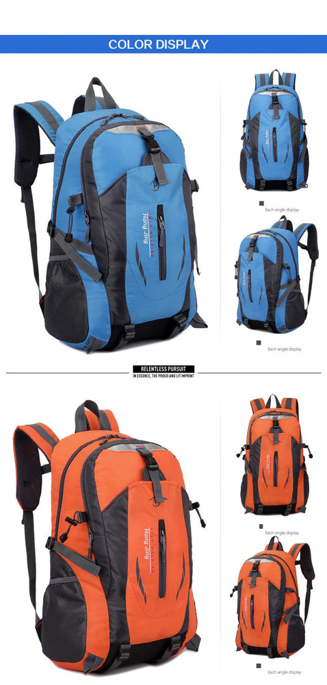 Oulylan Outdoor Sports Backpacks Camping Hiking Backpacks Sports Bag Mountaineering Bag Waterproof Climbing Backpacks Men Women