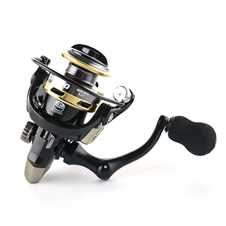 ZP 500/800 Series EVA Grip Ultra Lightweight Fishing Reel 13+1BB High Speed Gear Ratio 5.2:1 Mini Spinning Reel Metal Line Cup