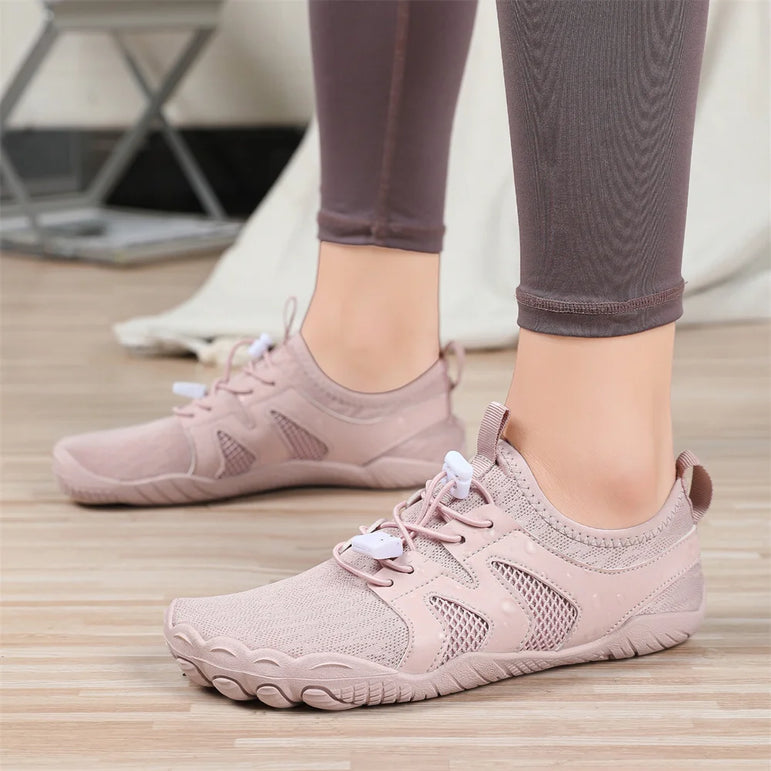 Women Men Water Shoes Five Fingers Upstream Wading Swimming Barefoot Aqua Shoes Beach Seaside Gym Fitness Unisex Sneakers New