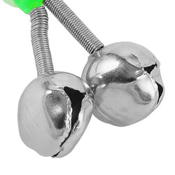 20-1PCS Fish Bite Alarm Twin Spiral Bells Fishing Indicator Bait Alarm Outdoor Night Fishing Alarm Bell Fishing Equipment