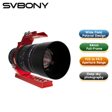 Svbony SV555 Astrophotography Telescope APO 243mm f/4.5 Telephoto Camera Lens for Full Frame Sky Imaging