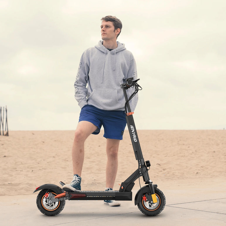 Electric Scooter IENYRID M4 Pro S+ 800W Motor 48V 12.5AH Battery 10"Tire Escooter 45km/h Max Speed Disc Brake LCD Display