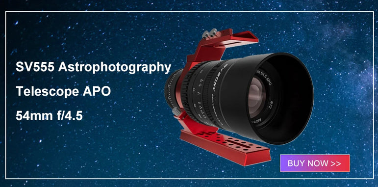 Svbony SV555 Astrophotography Telescope APO 243mm f/4.5 Telephoto Camera Lens for Full Frame Sky Imaging