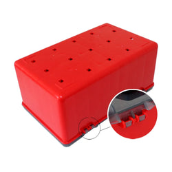 Hard Plastic Fishing Tackle Organizer Box Minnow Squid Jig Bait Container