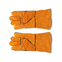 Oven Gloves Heat Resistant Cooking BBQ Grill Glove Non-Slip Insulated Cowhide Leather for Microwave Kitchen Accessories