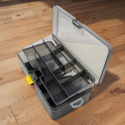 Portable Lure Tackle Box Removable Plastic Fishing Tackle Box Fake Bait Hook Fishings Gear Tool Storage Box For Fishing Bait