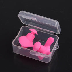 Soft Swimming Earplugs Nose Clip Case Protective Waterproof Noise Prevention Ear Plug Adult Children Silicone Swim Dive Supplies