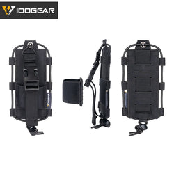 IDOGEAR Tactical Radio Pouch Gridlok BAOFENG/POFUNG UV5R UV82 Talkie Walkie MOLLE Radio Pouch 35110