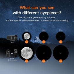 Svbony SV520 90mm Refractor Astronomy Telescope set for Adults and Beginners Professional Observing the Moon photography