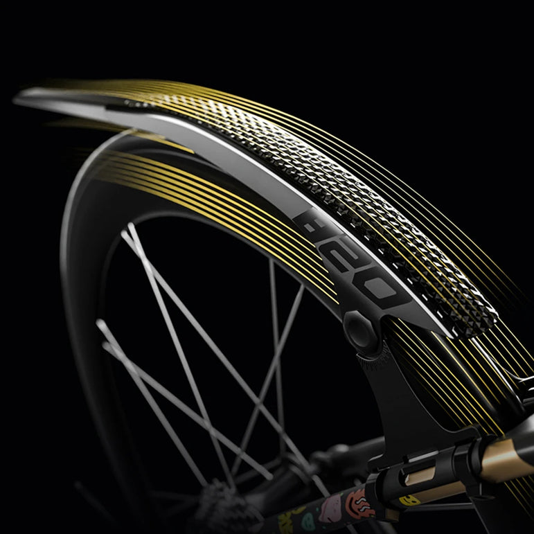 1pc Front Rear Tire Mud Guard Strong Toughness Cycling Mud Flaps Universal Front&Rear Mudguard for Front Rear Wheels Below 50mm