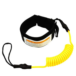Coiled Surf Leash Safety Surf Sup Coiled Premium Surf Surfboard Paddle Board Wrist Ankle Leash for Sea Surfing Leg Rope