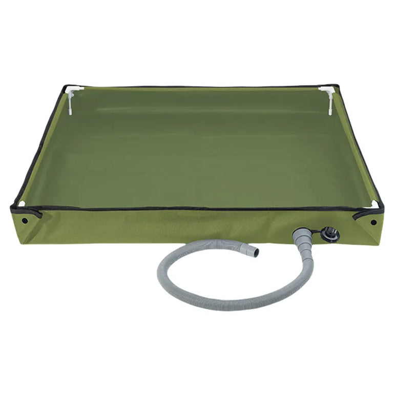 Portable Shower Pan Camping Shower Base Camping Shower Tent Floor Base for RV Outdoor Camping Shower Beach Pet Bath