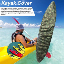 Waterproof Outdoor Fishing Boat Cover Boat Cover With Excellent Protection UV Resistant Cover For Kayaks In Various Sizes