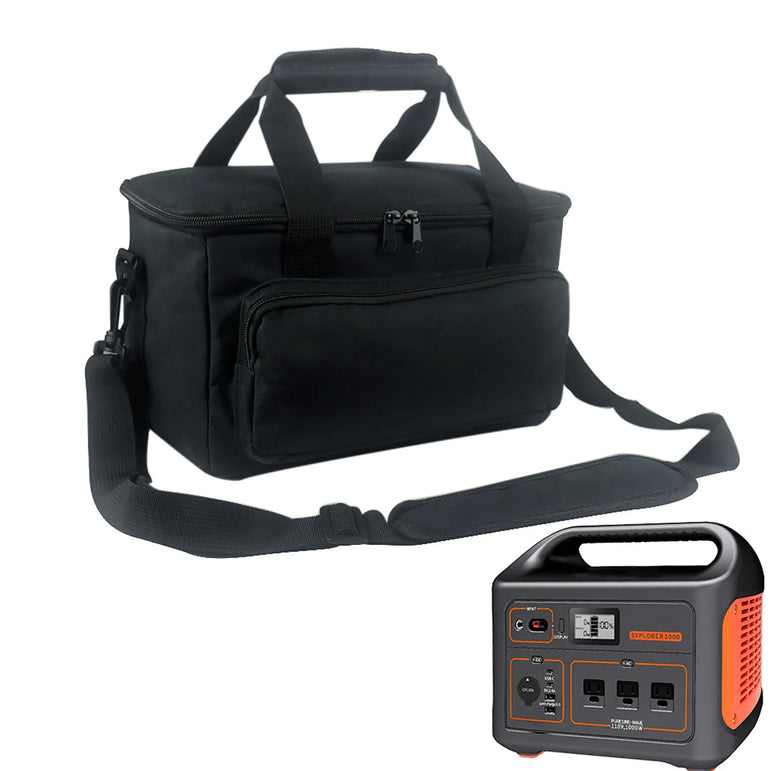Power Station Bag Carrying Case Compatible With Jackery Explorer 240 300 160 Large Capacity For Charging Cable And Accessories