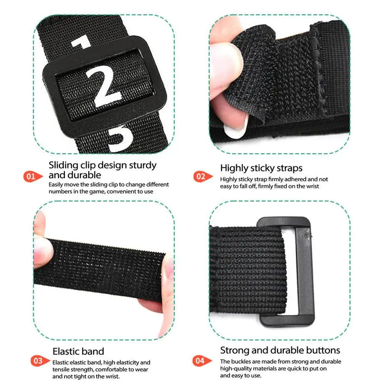 Football Down Marker Football Referee Yard Markers Professional Football Nylon Chain Clip Nylon Head Linesman Umpire Equipment