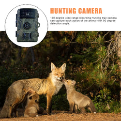 Outdoor Trail Camera 20MP 1080P HD Hunting IP66 Waterproof Infrared Night Vision Motion Activated Surveillance Trap Camera
