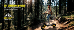Electric Scooter Adults 1200W Motor 48V13/23AH Lithium Battery E Scooters Dual Spring Absorbers 11'' Off-Road Tires Scooter