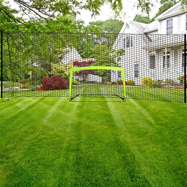Soccer Backstop Net Practice Net Ball Sports Barrier Net for Backyard Soccer Training