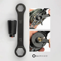Fishing Reel Repairing Tool Stainless Steel Cleaning Maintenance Tool Fishing Reel Cleaning Kit Compact Fishing Repair Kit