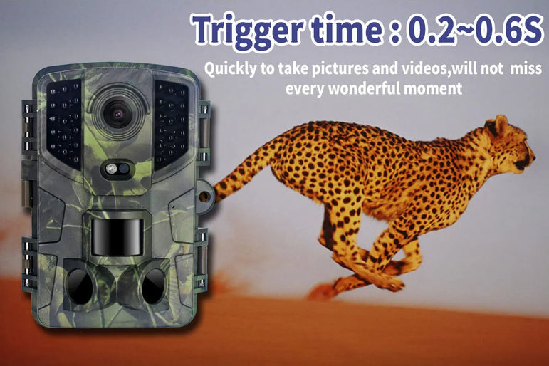 Outdoor Trail Camera 20MP 1080P HD Hunting IP66 Waterproof Infrared Night Vision Motion Activated Surveillance Trap Camera