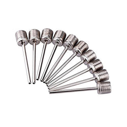 5/10/20pcs Sport Ball Inflating Pump Needle For Football Basketball Soccer Inflatable Air Valve Adaptor Stainless Steel Pump Pin