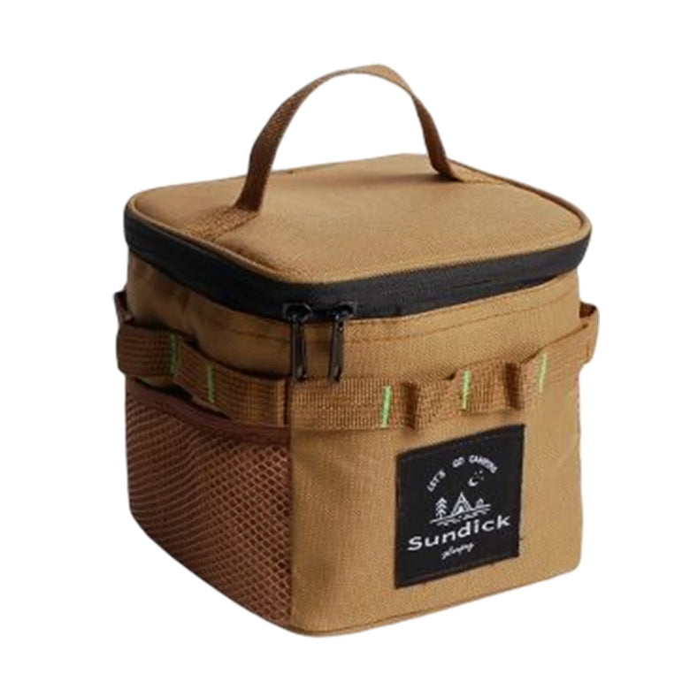 SUNDICK Outdoor Camp Spice Bottle Portable with Storage Bag Kitchen Seasoning Boxes Multifunctional Lightweight Camping Supplies
